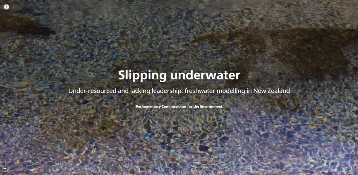 Water modelling storymap cover